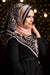 Sultan Hijab Poudre with Black - Muslima Wear