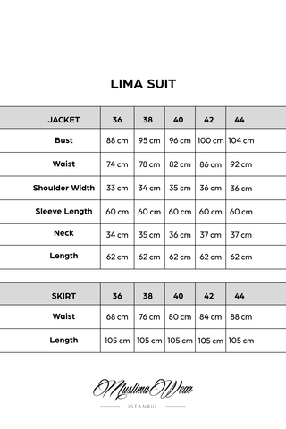 Lima Suit in Black