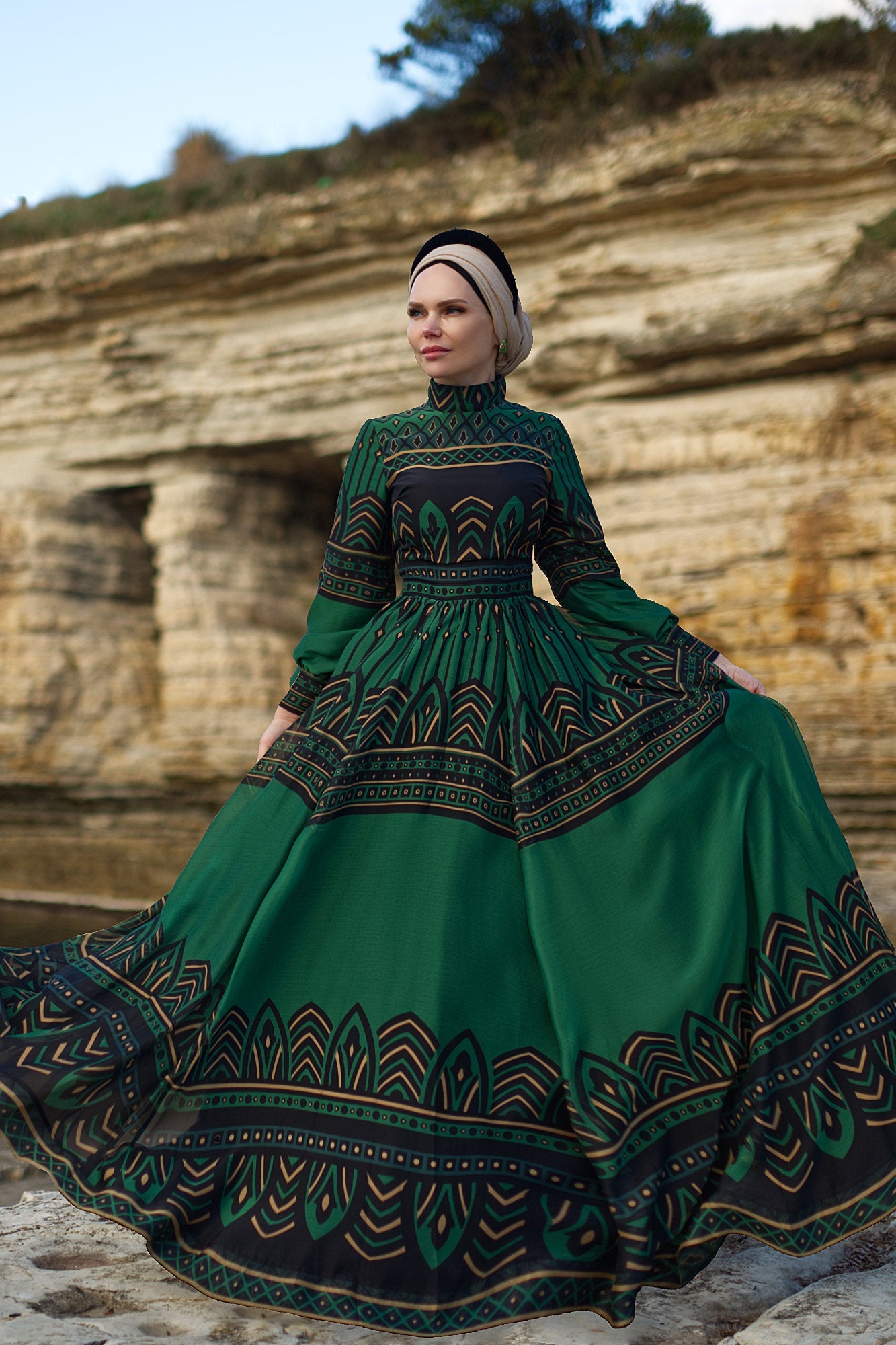 Aya Sofiya Dress - Muslima Wear