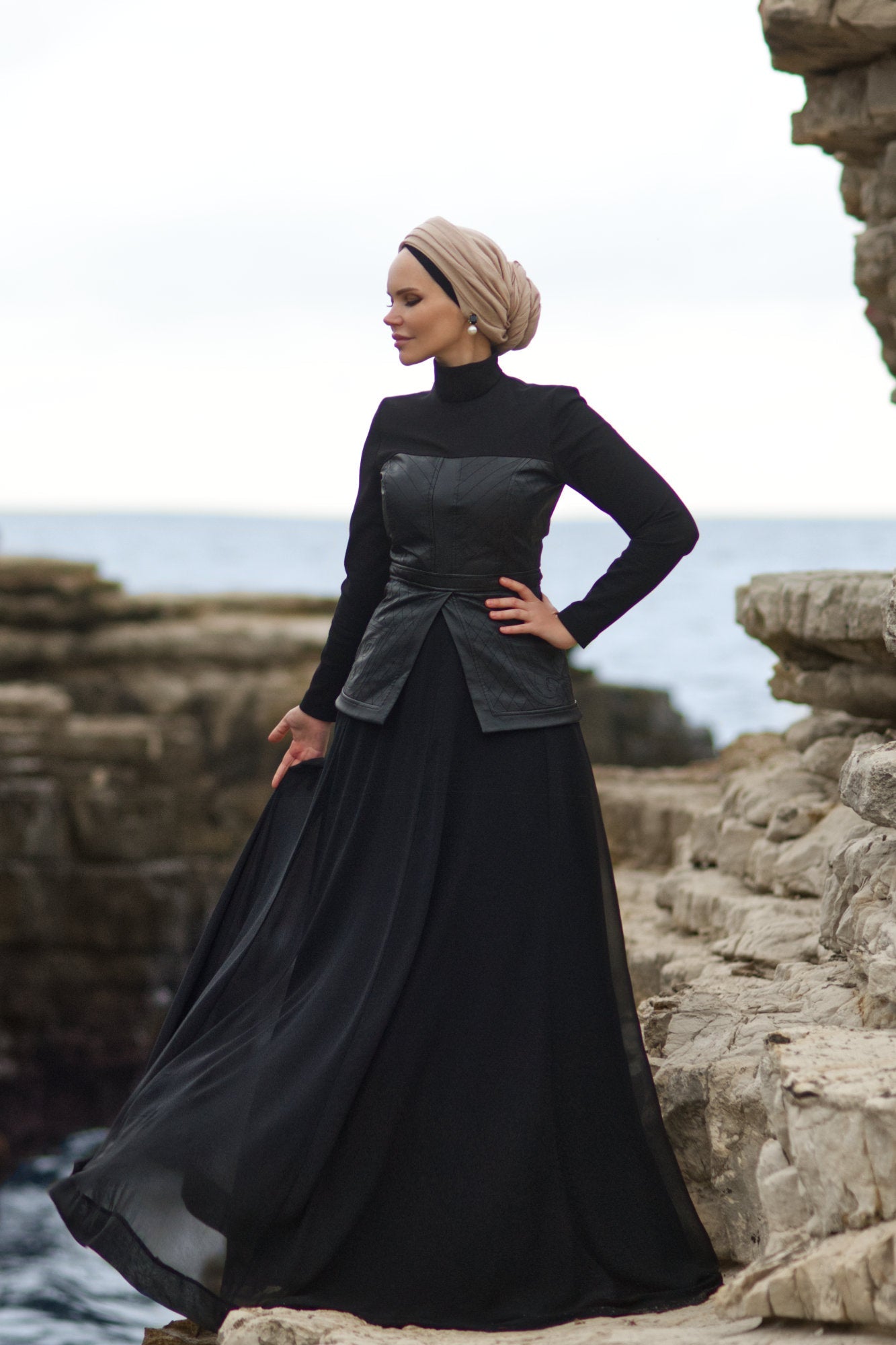 Black Bella Suit - Muslima Wear