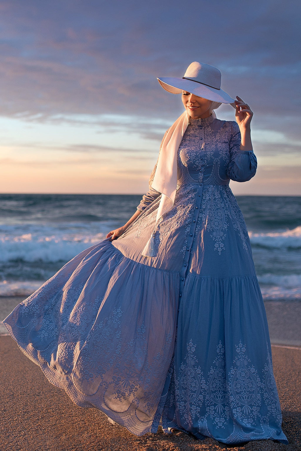 Blue Dream Dress - Muslima Wear