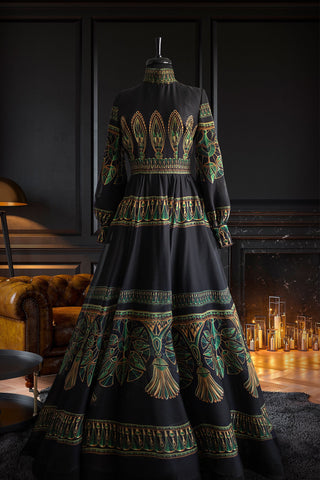 Eva Golden Dress - Muslima Wear