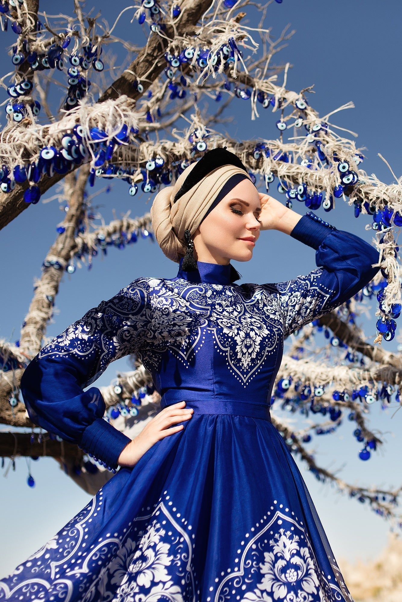Indiana Paisley Dress - Muslima Wear