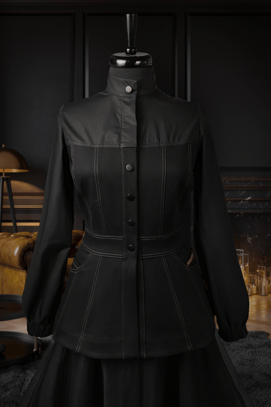 Lima Suit in Black - Muslima Wear
