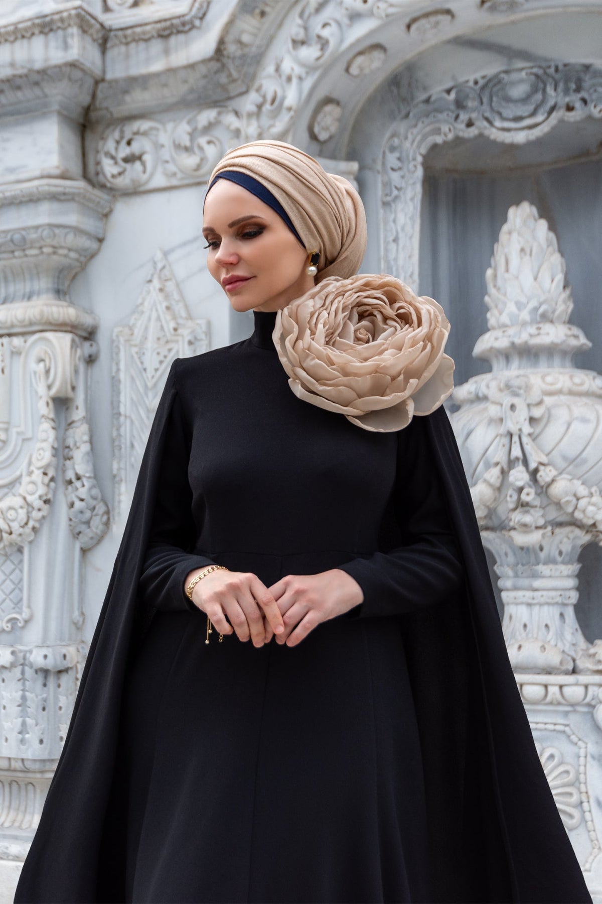 Cape dress muslimah best sale