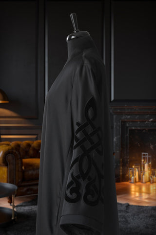 Muslima Trendy Black Abaya - Muslima Wear