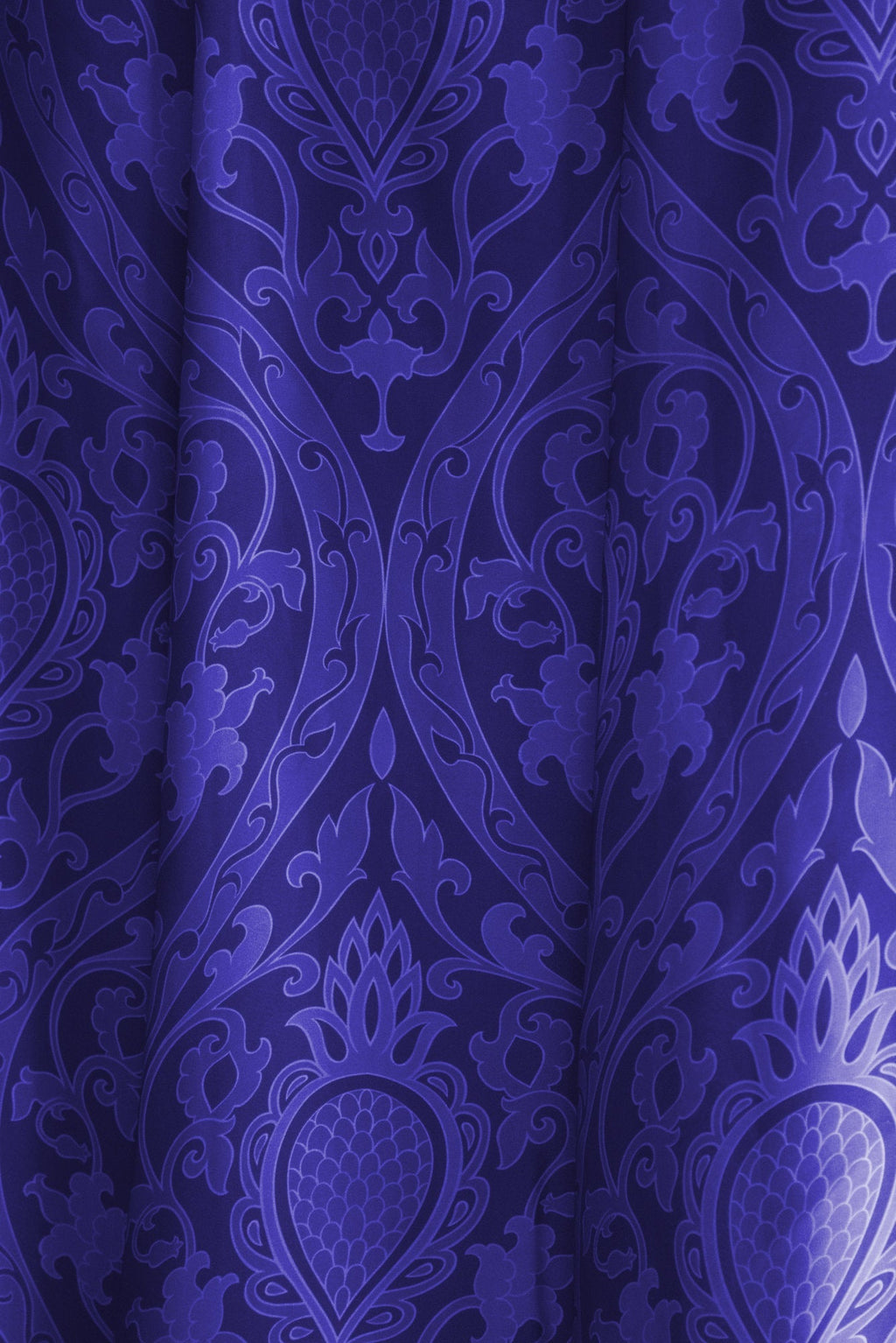 Persia Roayal Blue Silky Chiffon Skirt - Muslima Wear