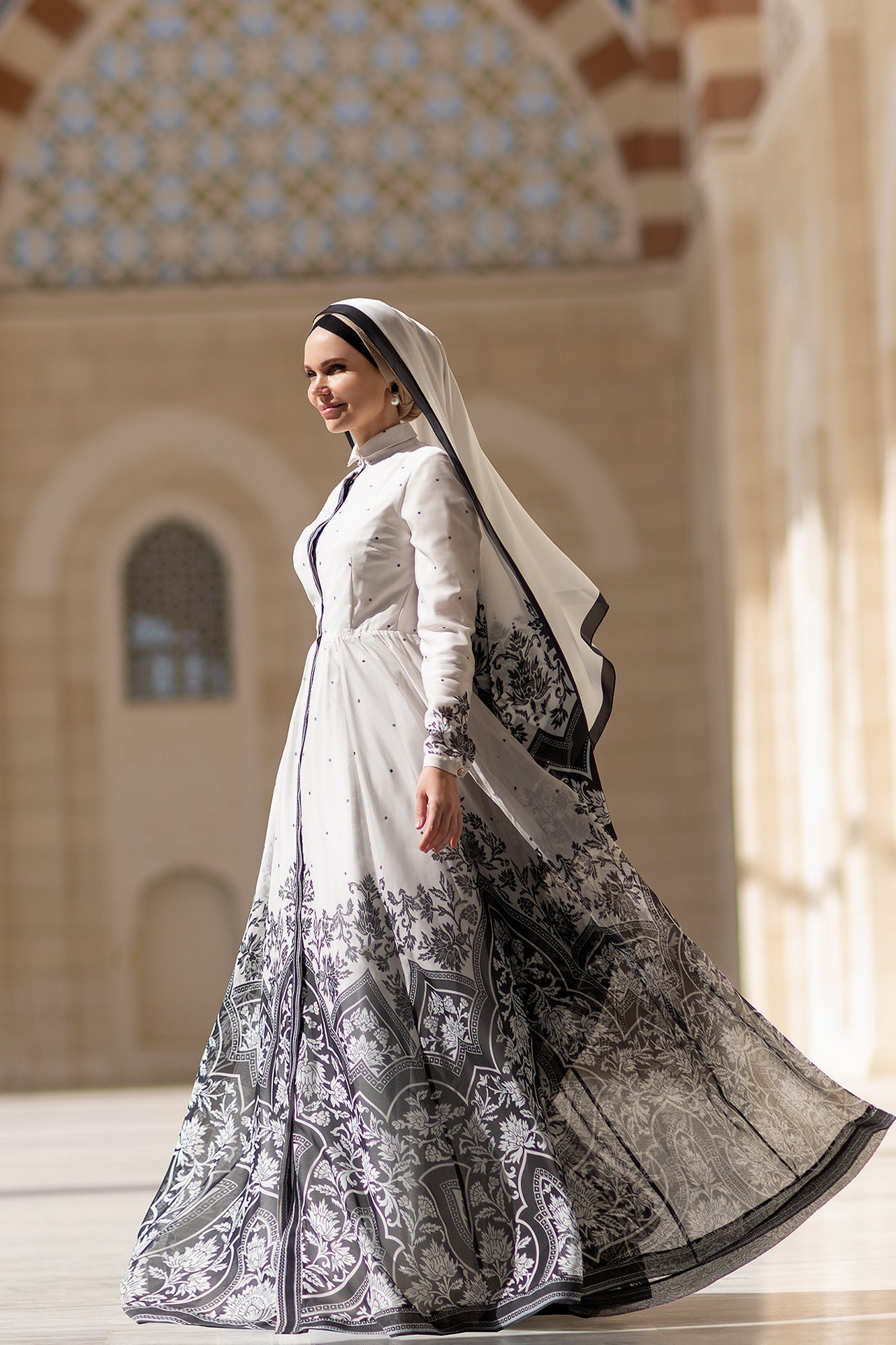 Rayyana Chiffon Dress - Muslima Wear