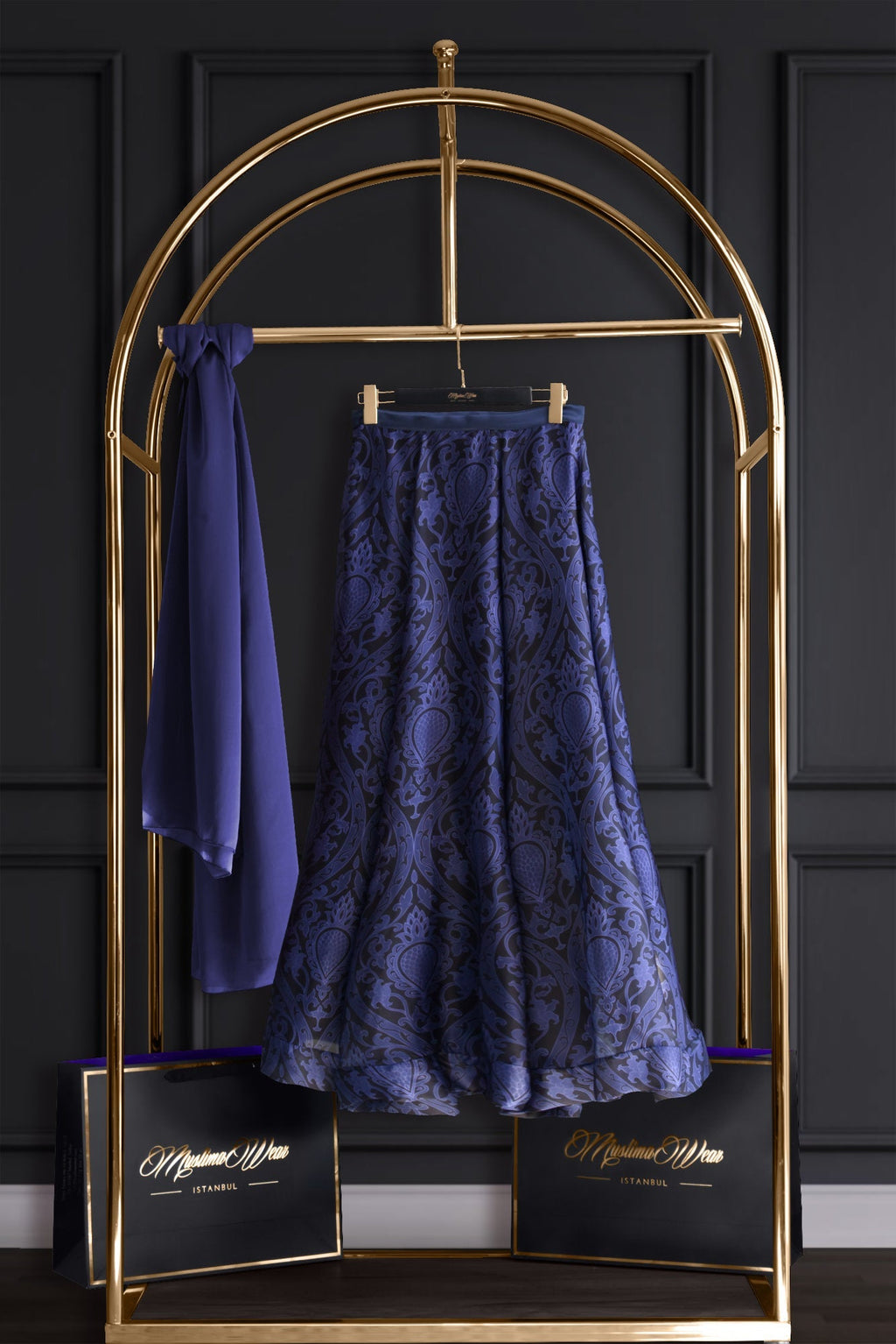 Venera Silky Chiffon Skirt - Muslima Wear