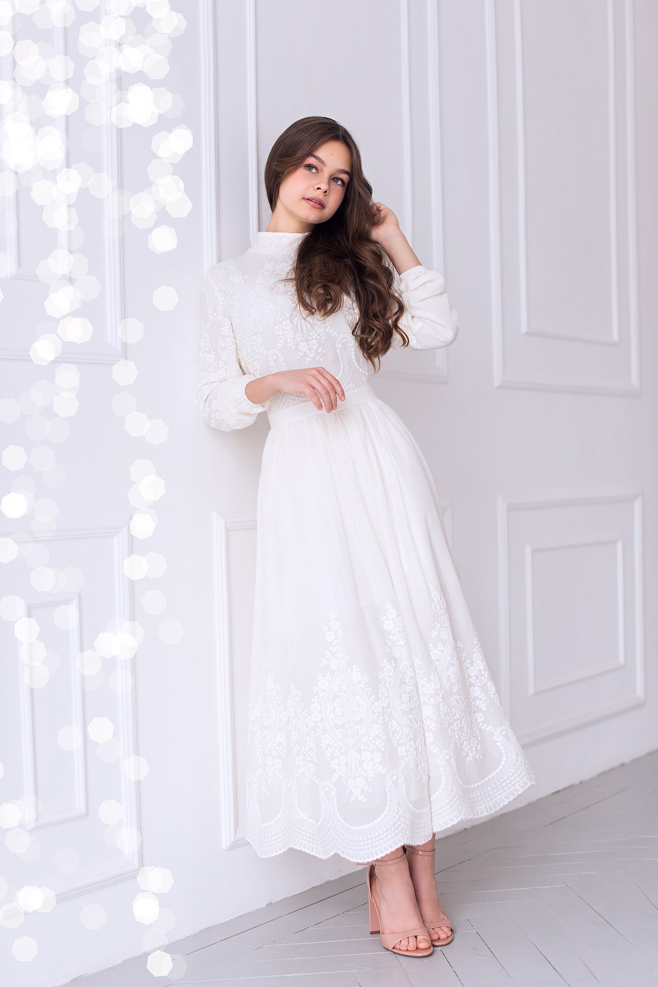 White Pearl Blossom - Muslima Wear