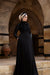 Adeliya Dress Black - Muslima Wear