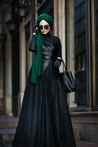 Black Bella Dress - Muslima Wear