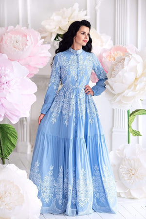 Blue Dream Dress - Muslima Wear