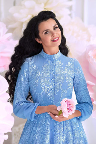 Blue Dream Dress - Muslima Wear