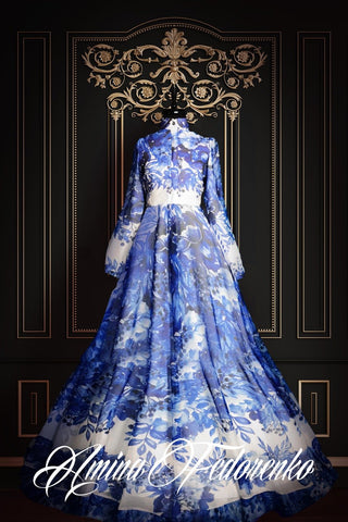 Robe bleue Iceberry