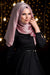 MW Hijab with Tassels Color: Rose Vizon - Muslima Wear