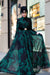 Peony Green Chiffon Dress - Muslima Wear