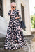 Muslima Wear Dress S / Poudre Silkway Dress Black Poudre